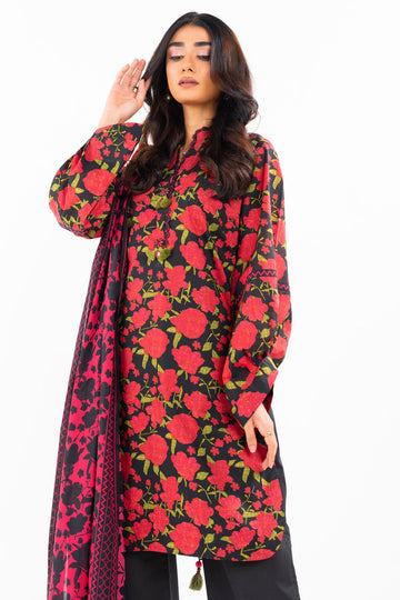 Alkaram Studio SS-24-24 Black Spring Summer Collection Online Shopping